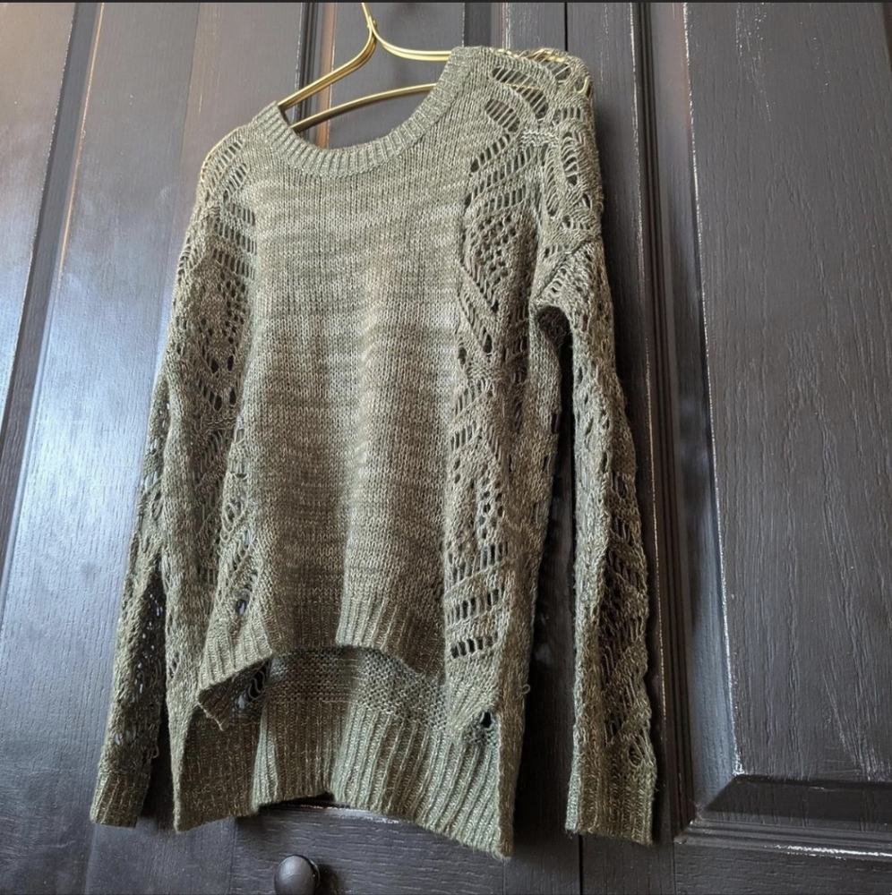 Olive Green Women's Sweater